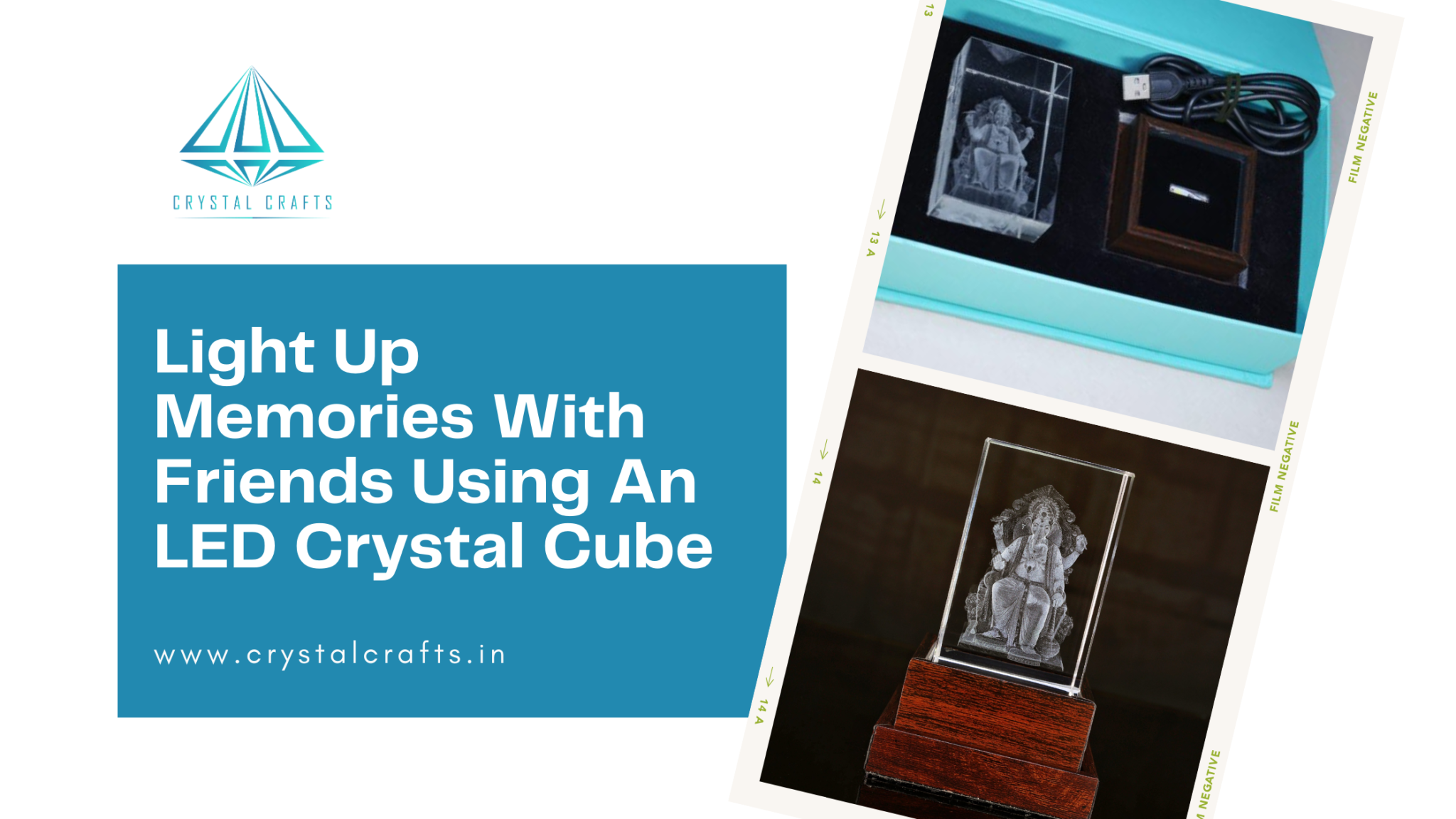 Light Up Memories With Friends Using An LED Crystal Cube