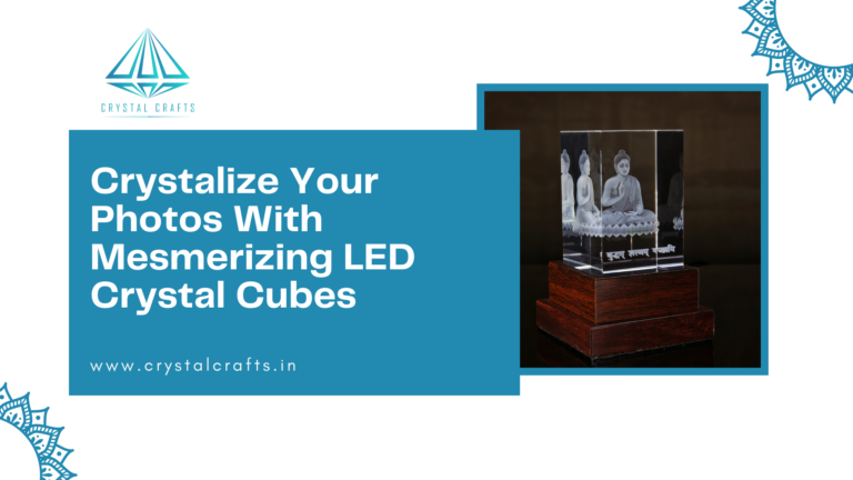 Crystalize Your Photos With Mesmerizing LED Crystal Cubes