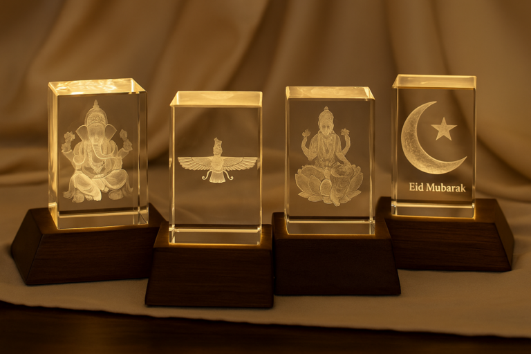 Festival Gifting Ideas That Go Beyond Sweets and Dry Fruits: Make It Personal with 3D Crystals.