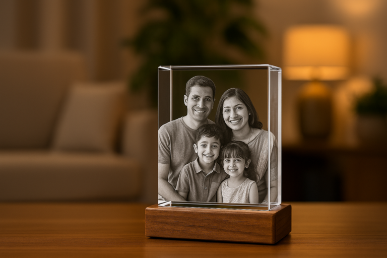 Laser Etched Crystals: Preserving Precious Moments in Modern Style
